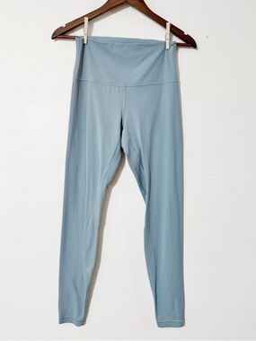 Lululemon align High Waist Dusty Blue Leggings size 8